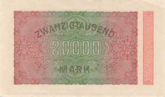 20000 Mark 1923 ro.84e FN